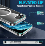 Clear Acrylic TPU Case for iPhone 16e Phone (2025) - Compatible with MagSafe