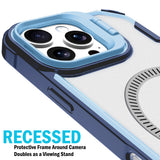 Camera Stand Case Rubber Trim for iPhone 16 Pro - Compatible with MagSafe