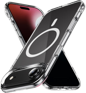Clear Acrylic TPU Case for iPhone 17 Air - Compatible with MagSafe