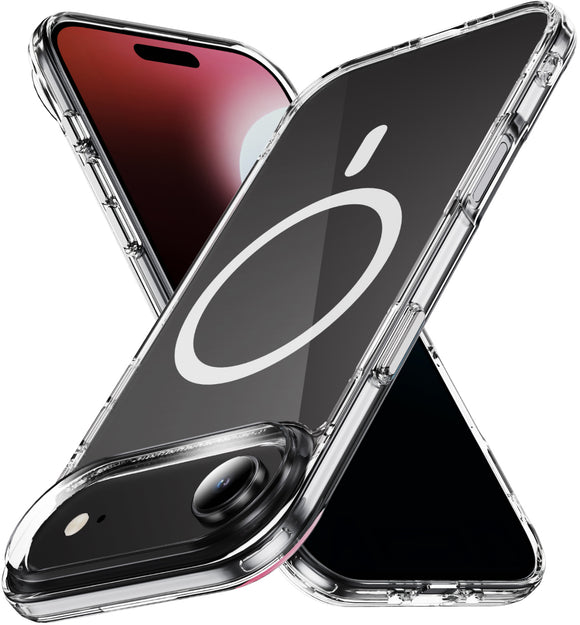 Clear Acrylic TPU Case for iPhone 17 Air - Compatible with MagSafe