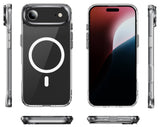 Clear Acrylic TPU Case for iPhone 17 Air - Compatible with MagSafe