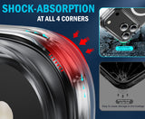 Wallet + Strap + Clear Case Combo for iPhone 17 Pro (Compatible with Magsafe)