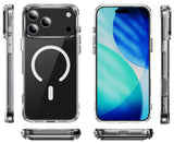 Clear Acrylic TPU Case for iPhone 18 Pro Max - Compatible with MagSafe