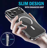 Clear Acrylic TPU Case for iPhone 18 Pro Max - Compatible with MagSafe