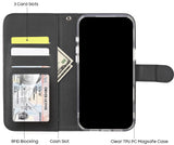 Wallet + Strap + Clear Case Combo for iPhone 17 Pro Max, Compatible with Magsafe