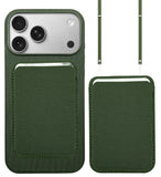 Woven Case + Wallet + Crossbody Strap Combination for iPhone 17 Pro Max