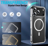Clear Acrylic TPU Case for iPhone 17 Pro - Compatible with MagSafe