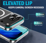 Clear Acrylic TPU Case for iPhone 17 Pro Max - Compatible with MagSafe