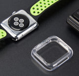 Clear Transparent Flexible TPU Skin Case Cover for Apple Watch (SERIES 4, 44mm)