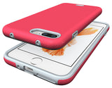 ANTI-SLIP TEXTURED GRIP SKIN HARD CASE COVER FOR APPLE iPHONE 7/8 PLUS +