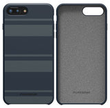 PureGear Midnight Blue SOFT-TEK Case Skin Cover for iPhone 8 Plus/7 Plus/6 Plus