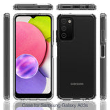 AquaFlex Transparent Anti-Shock Clear Case Phone Cover for Samsung Galaxy A03s