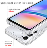 AquaFlex Anti-Shock Clear Case Slim Cover for Samsung Galaxy A05s