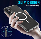 Case for Samsung Galaxy A16 5G Phone - Compatible with MagSafe Mounts - Clear