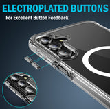 Case for Samsung Galaxy A16 5G Phone - Compatible with MagSafe Mounts - Clear