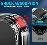 Clear Case for Samsung Galaxy A17 5G Phone - Compatible with MagSafe Mounts