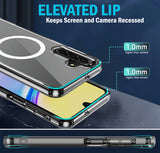Clear Case for Samsung Galaxy A17 5G Phone - Compatible with MagSafe Mounts