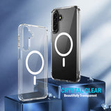 Clear Case for Samsung Galaxy A17 5G Phone - Compatible with MagSafe Mounts