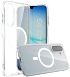 Clear Case for Samsung Galaxy A18 A17 Phone - Compatible with MagSafe Mounts