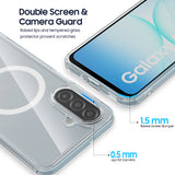 Clear Case for Samsung Galaxy A18 A17 Phone - Compatible with MagSafe Mounts