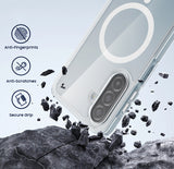 Clear Case for Samsung Galaxy A18 A17 Phone - Compatible with MagSafe Mounts