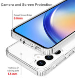 AquaFlex Anti-Shock Clear Case Slim Cover for Samsung Galaxy A35