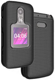 Case Cover and Belt Clip Holster for Alcatel MyFlip 2 Phone (A406DL, 2020)