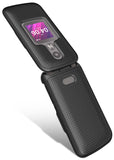 Case Cover and Belt Clip Holster for Alcatel MyFlip 2 Phone (A406DL, 2020)