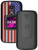 Case Cover and Belt Clip Holster for Alcatel MyFlip 2 Phone (A406DL, 2020)