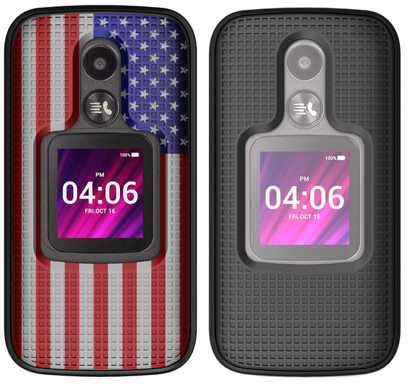 Alcatel Axel Cricket Alcatel Phone Case Grid Case Slim Hard Shell Cover For Alcatel MyFlip Phone, Alcatel Axel Cricket Alcatel Phone Case Grid Case Slim Hard Shell Cover For Alcatel MyFlip Phone,