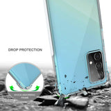 Clear Transparent Anti-Shock Case Slim Cover for Samsung Galaxy A52 5G Phone