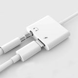 Listen/Charge Lightning 3.5mm Stereo Audio Adapter for Apple iPad Pro Air Mini