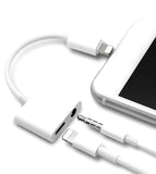 Listen/Charge Lightning 3.5mm Stereo Audio Adapter for Apple iPad Pro Air Mini