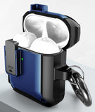 Secure Click Case Rugged Protective Cover Carabiner Clip for Airpods (Gen 1 & 2)