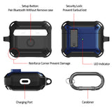 Secure Click Case Rugged Protective Cover Carabiner Clip for Airpods 3rd Gen