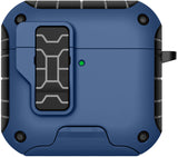 Magnetic Rugged Case for Airpods 4 (Stand + Lanyard + Clip + Cleaning Kit)