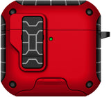 Magnetic Rugged Case for Airpods 4 (Stand + Lanyard + Clip + Cleaning Kit)