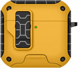 Magnetic Rugged Case for Airpods 4 (Stand + Lanyard + Clip + Cleaning Kit)