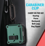 Secure Lock Rugged Case for Airpods Pro 3 (Lanyard + Clip + Cleaning Kit)