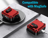 Secure Lock Rugged Case for Airpods Pro 3 (Lanyard + Clip + Cleaning Kit)