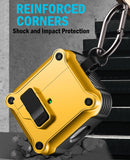 Secure Lock Rugged Case for Airpods Pro 3 (Lanyard + Clip + Cleaning Kit)