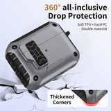 MagnaFlip Rugged Case for Airpods Pro 3 (Stand + Lanyard + Clip + Cleaning Kit)