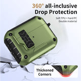 MagnaFlip Rugged Case for Airpods Pro 3 (Stand + Lanyard + Clip + Cleaning Kit)