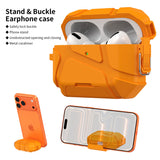 Meteorite Rugged Case w/ Stand for Airpods Pro 3 (Lanyard + Clip + Cleaning Kit)