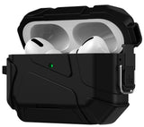 Meteorite Rugged Case w/ Stand for Airpods Pro 3 (Lanyard + Clip + Cleaning Kit)