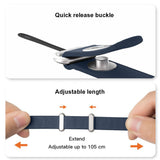 Crossbody Phone Strap Double Lanyard with Universal Adapter for Case