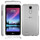 CLEAR TRANSPARENT TPU FLEX SKIN CASE COVER for LG Aristo 2 Plus, Tribute Dynasty