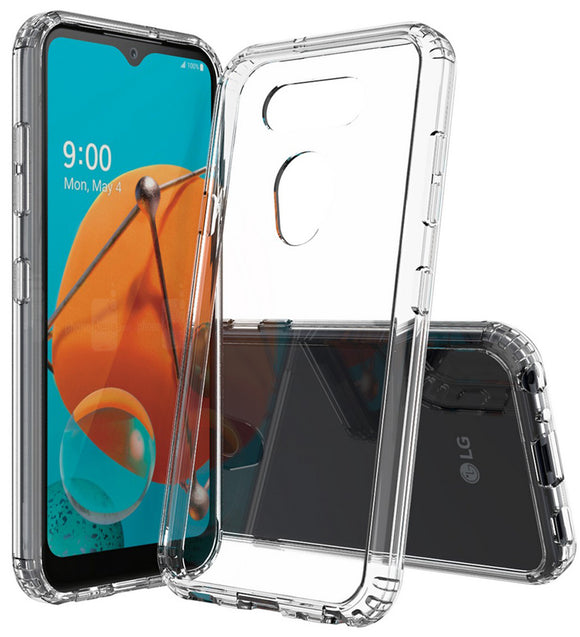 AquaFlex Anti-Shock Clear Case Cover for LG Aristo 5, K8X, Tribute Monarch Phone