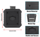 Metal Belt Clip Mount for Axon Body 4 3 2 Camera Bodycam