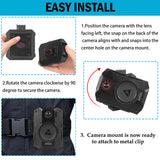 Metal Belt Clip Mount for Axon Body 4 3 2 Camera Bodycam